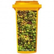 Ivy Leaves Wheelie Bin Sticker Panel